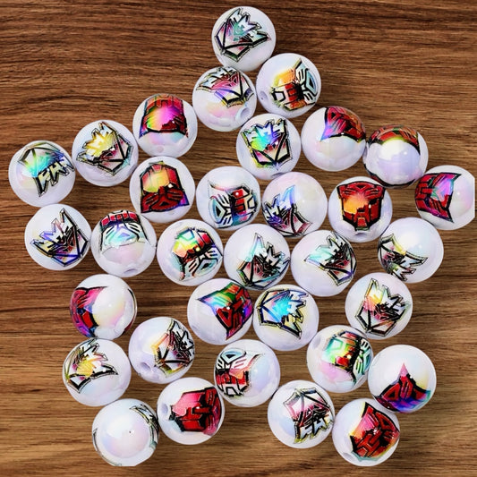 16mm Transform Acrylic Bead