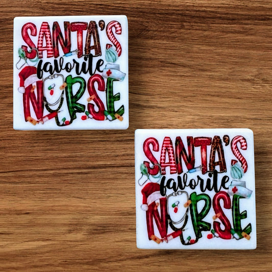 Santa’s Favorite Nurse Focal (Custom)