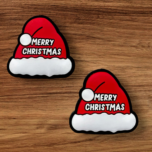 Merry Christmas Santa Hat Focal