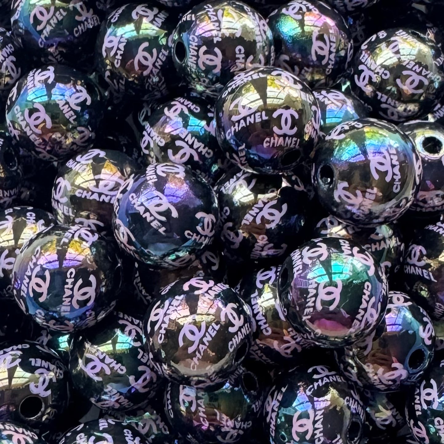 16mm Designer Acrylic Bead