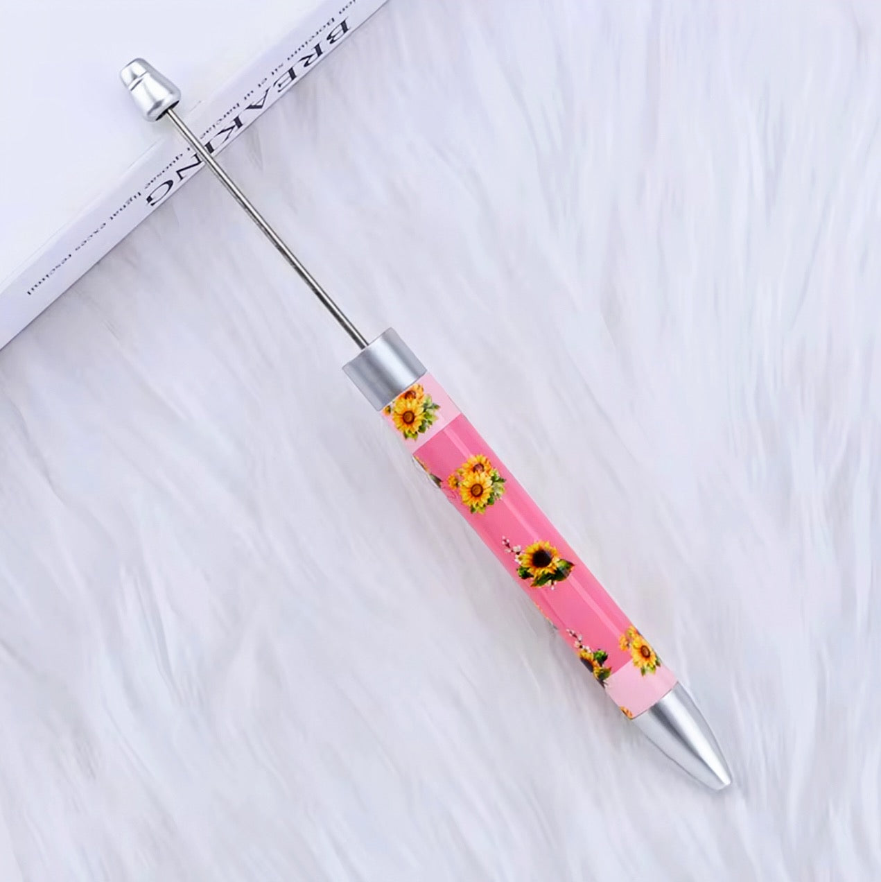 Beadable Sunflower Pens