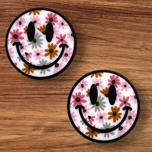 Boho Floral Happy Face Focal (Custom)
