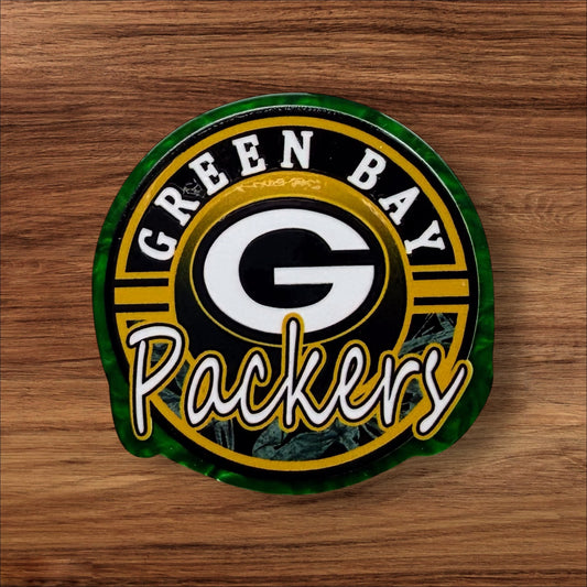 Green Bay Football Acrylic Flatback