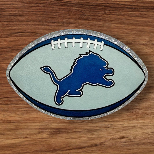 Detroit Football Acrylic Flatback