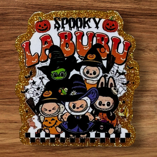 Spooky Monsters Acrylic Flatback