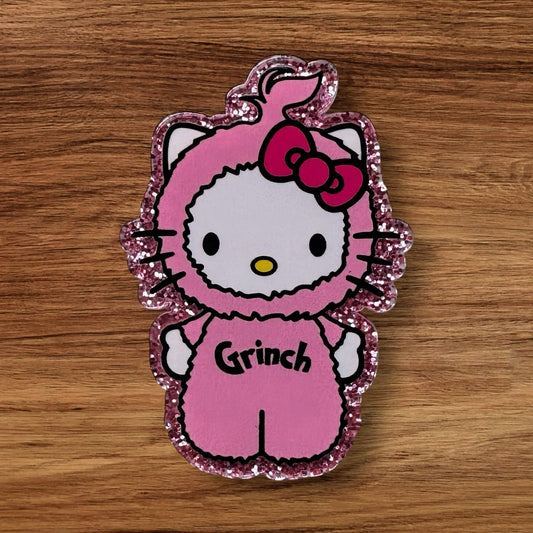 Pink G Kitty Acrylic Flatback