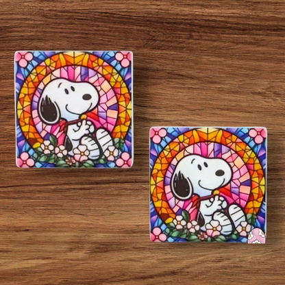 Stained Glass Beagle Focal (Custom)