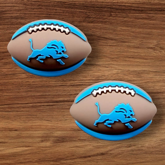 3-D Detroit Football Focal