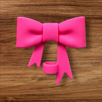Bow Straw Topper