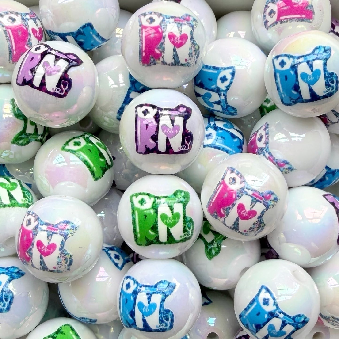 16mm RN Acrylic Bead