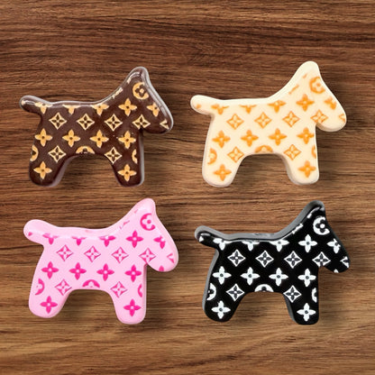 Acrylic Designer Dog Bead