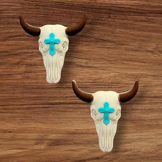 3-D Western Skull Focal