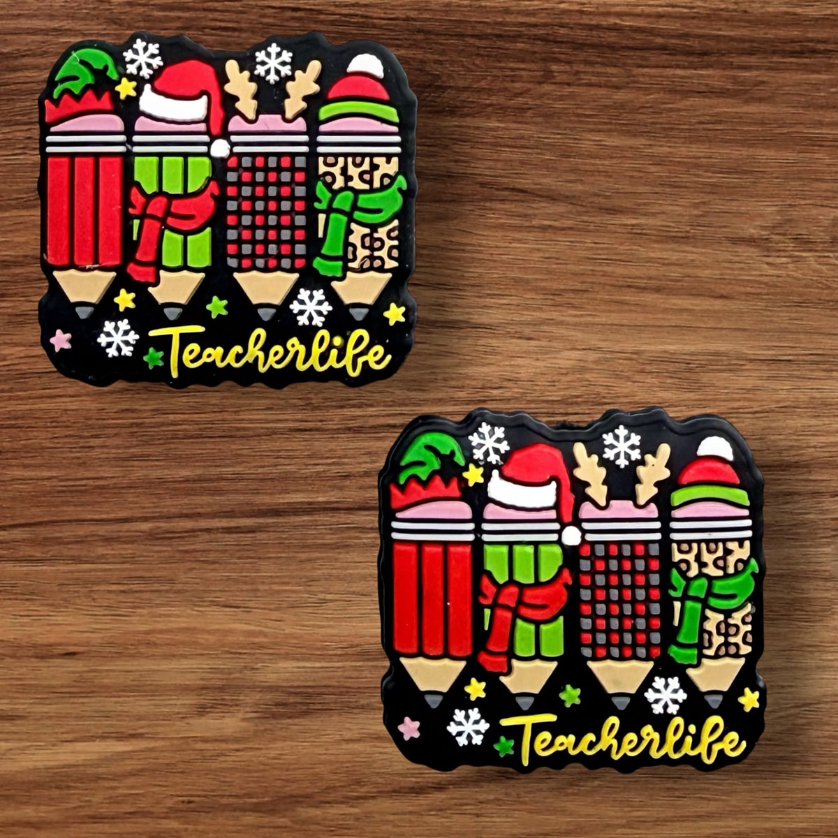 Teacher Life Christmas Focal