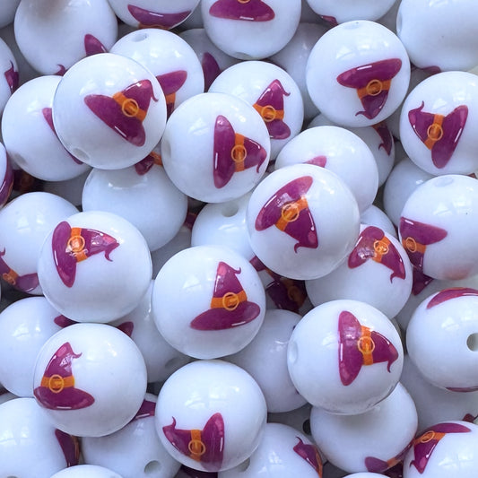 16mm Witches Hat Acrylic Bead
