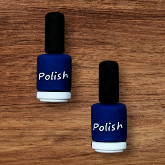 3-D Nail Polish Focal (Blue)