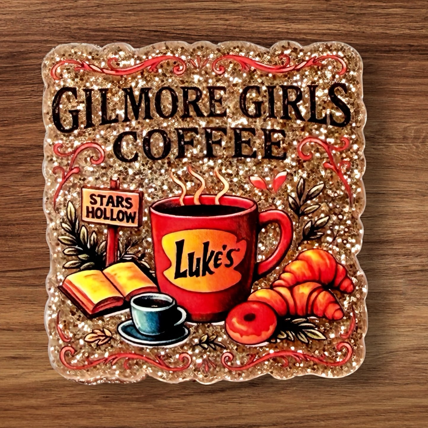 Gilmore Girls Coffee Acrylic Flatback