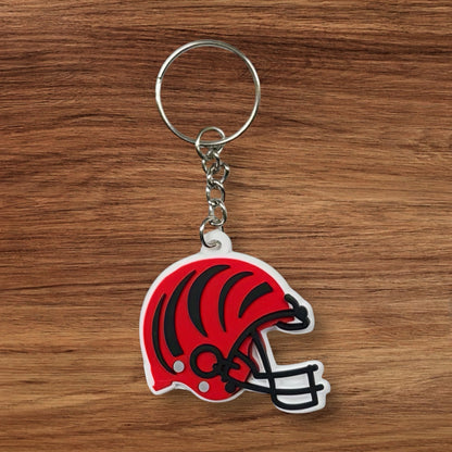 Football PVC Keychain