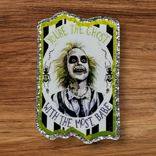 The Ghost With The Most Acrylic Flatback