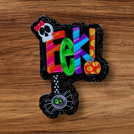 Eek! Acrylic Flatback