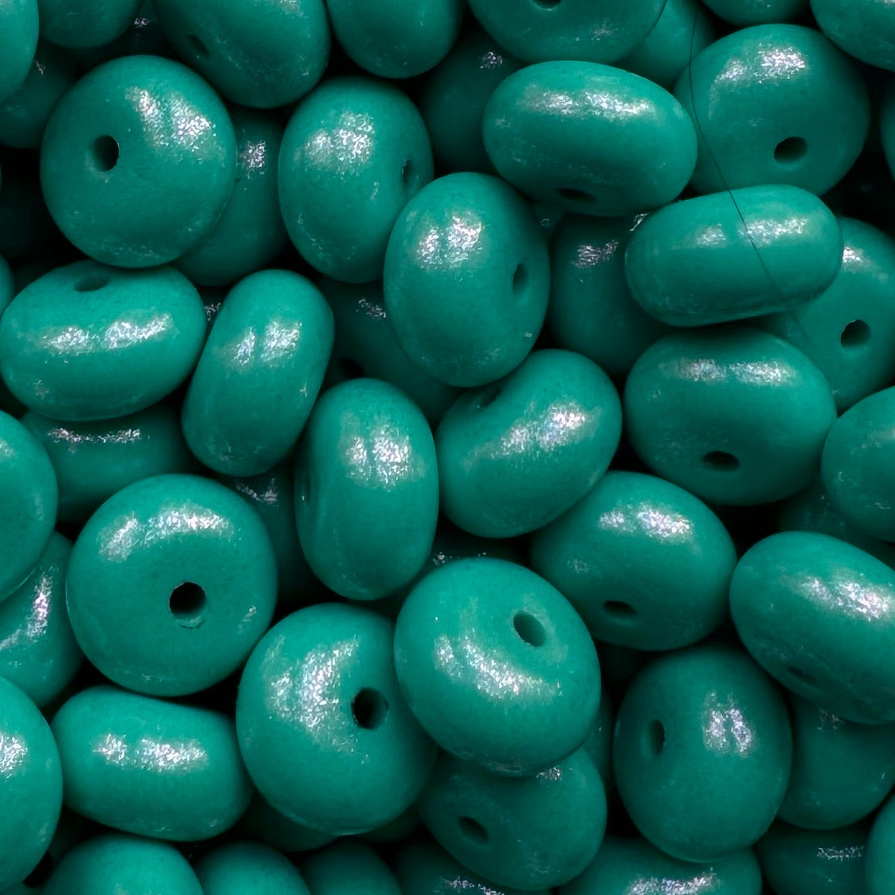 Turquoise Opal Abacus Bead