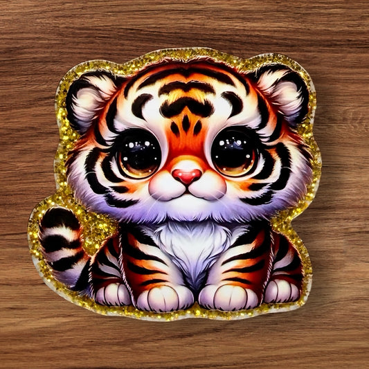 Baby Tiger Acrylic Flatback