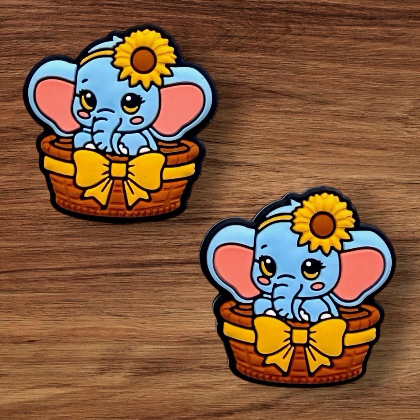 Elephant In Basket Focal