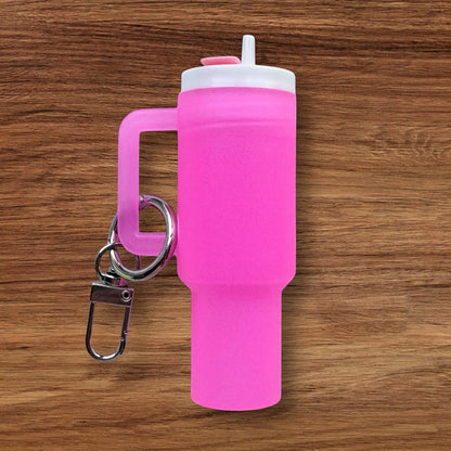 Neon Glow In The Dark Mini Tumbler Keychain