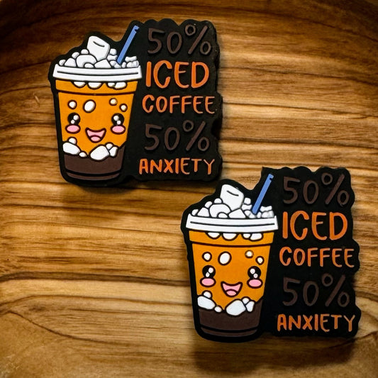 50% Iced Coffee & 50% Anxiety Focal