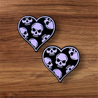 Hearts With Skulls Focal