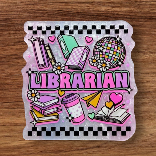 Librarian Acrylic Flatback