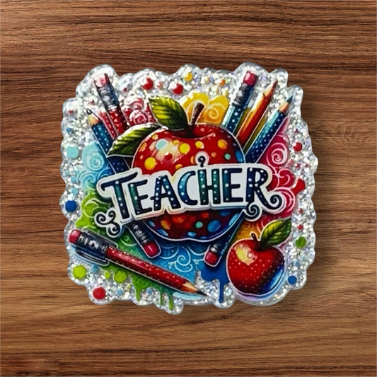 Teacher Acrylic Flatback