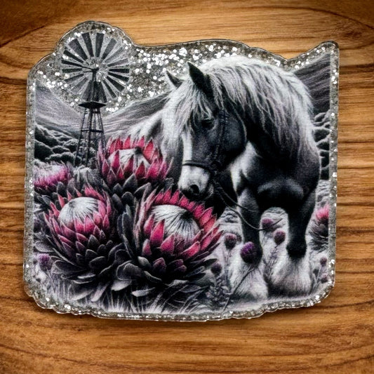 Horse Acrylic Flatback
