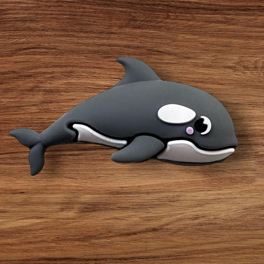 3-D Dolphin Focal (Dark Gray)