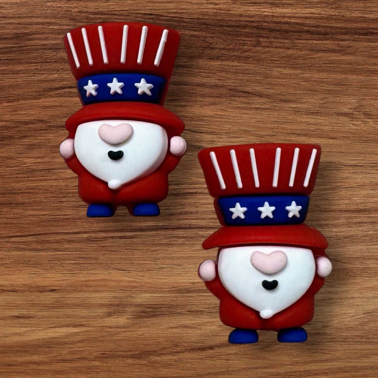 3-D Patriotic Gnome Focal