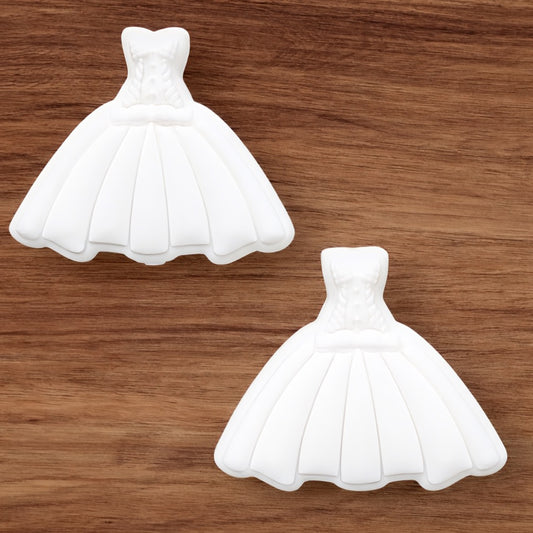 White Wedding Dress Focal