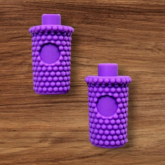 3-D Studded Tumbler (Purple)