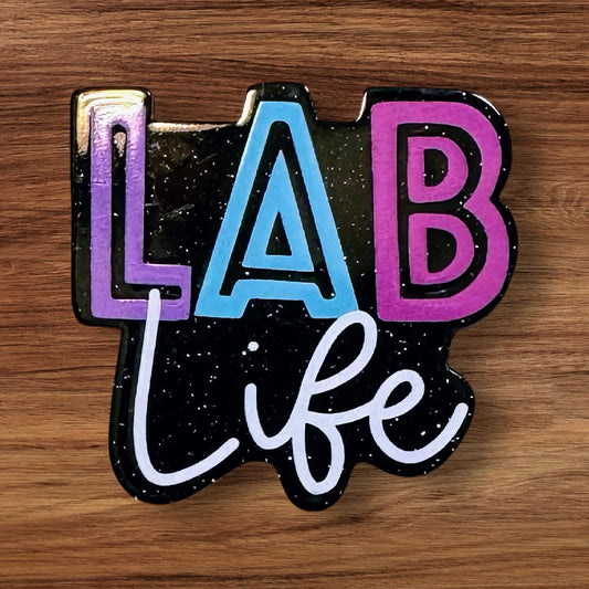 Lab Life Acrylic Flatback