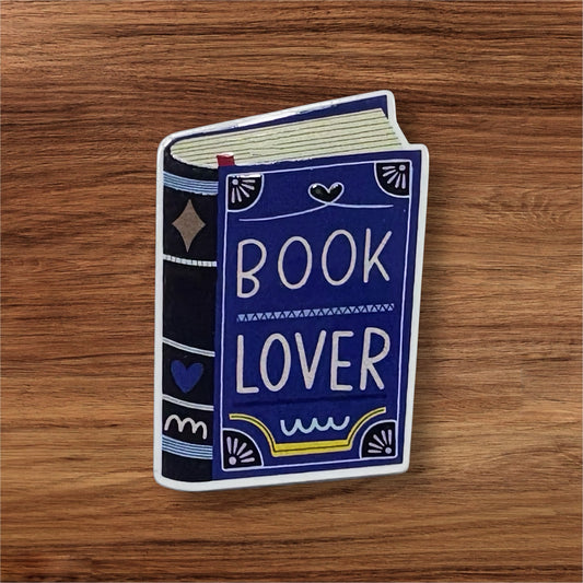 Book Lover Acrylic Flatback