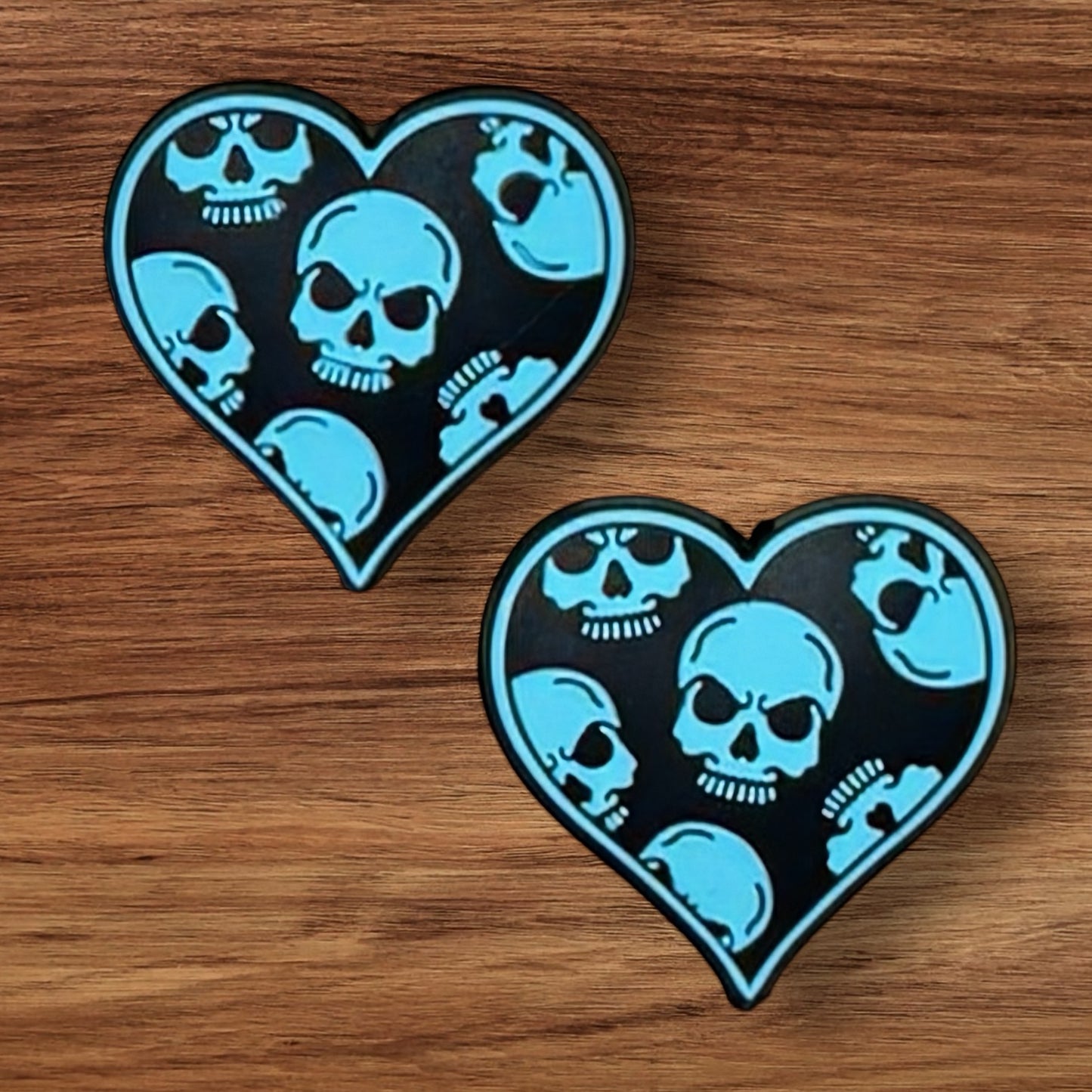 Hearts With Skulls Focal