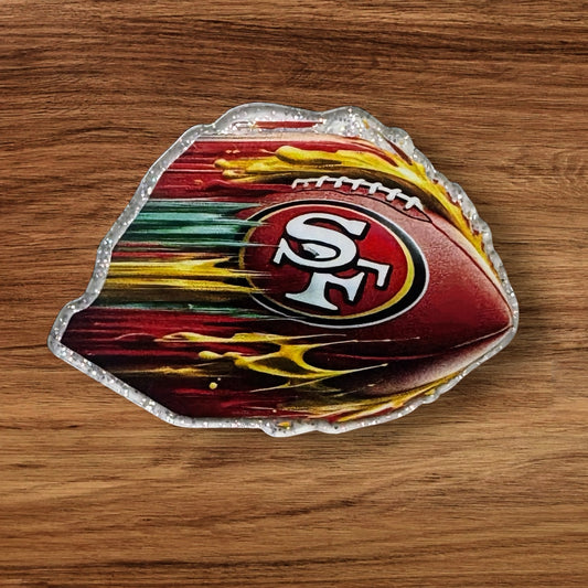 Football Acrylic Flatback