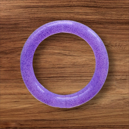65MM Jelly Glitter Silicone Ring