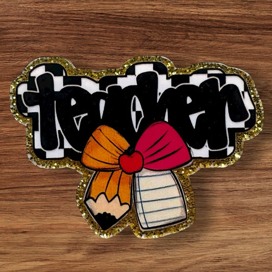 Teacher Acrylic Flatback