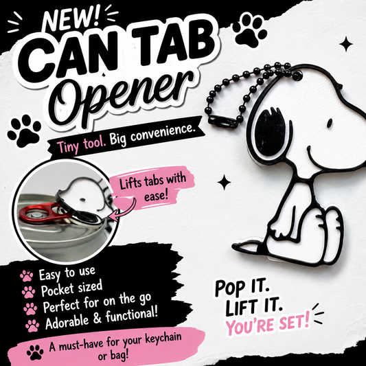 3-D Printed Tab Opener