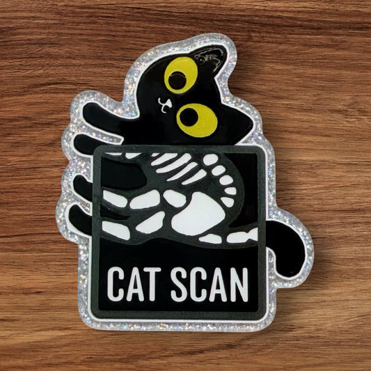 Cat Scan Acrylic Flatback