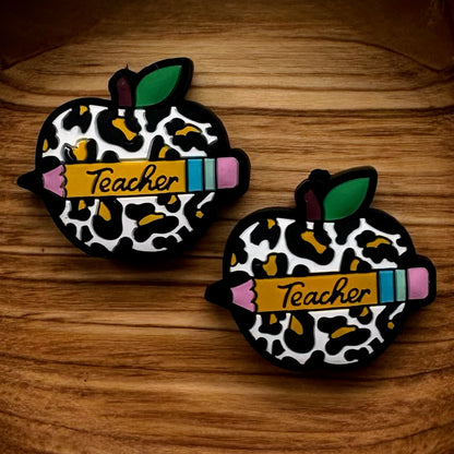 Leopard Teacher Apple Focal