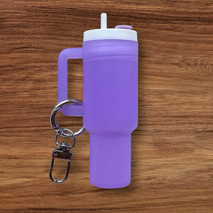Neon Glow In The Dark Mini Tumbler Keychain