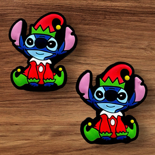 Blue Alien In Elf Costume Focal
