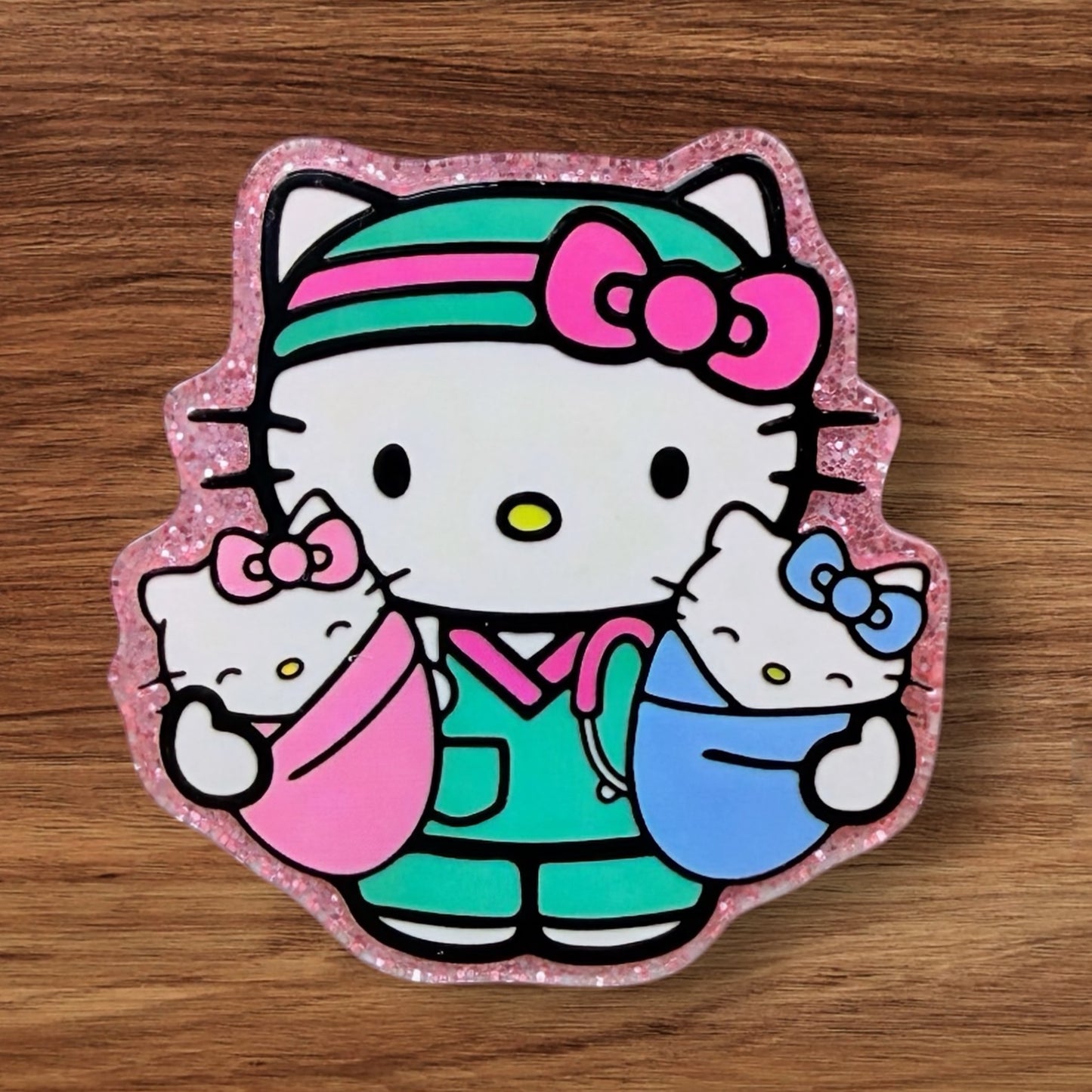 Kitty Nurse Acrylic Flatback
