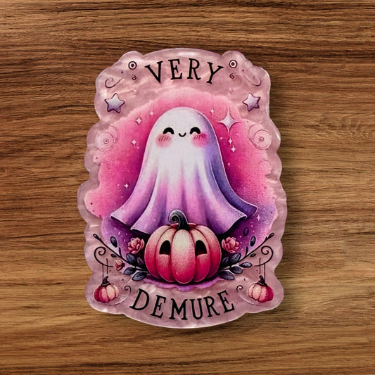 Very Demure Acrylic Flatback