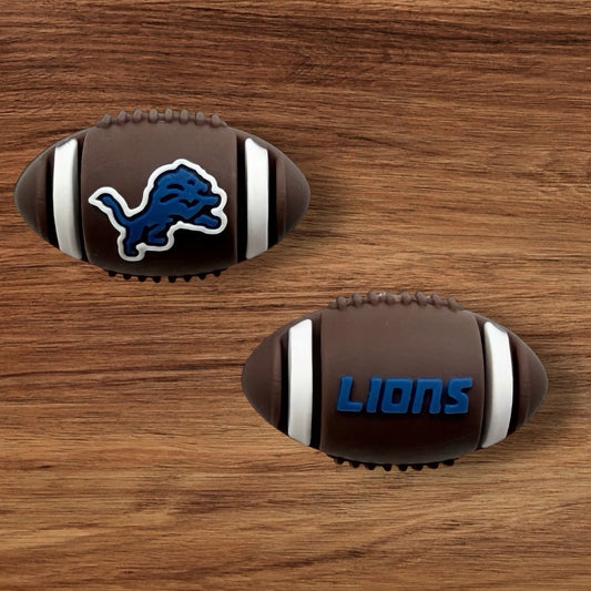 3-D Detroit Football Focal